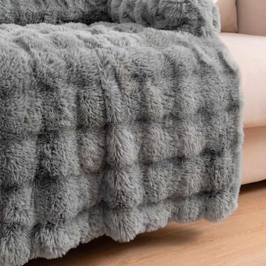 Calming Plush Bolster Dog Bed and Sofa Protector