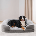 Sofa Style Dog Bed with Bolster Sides