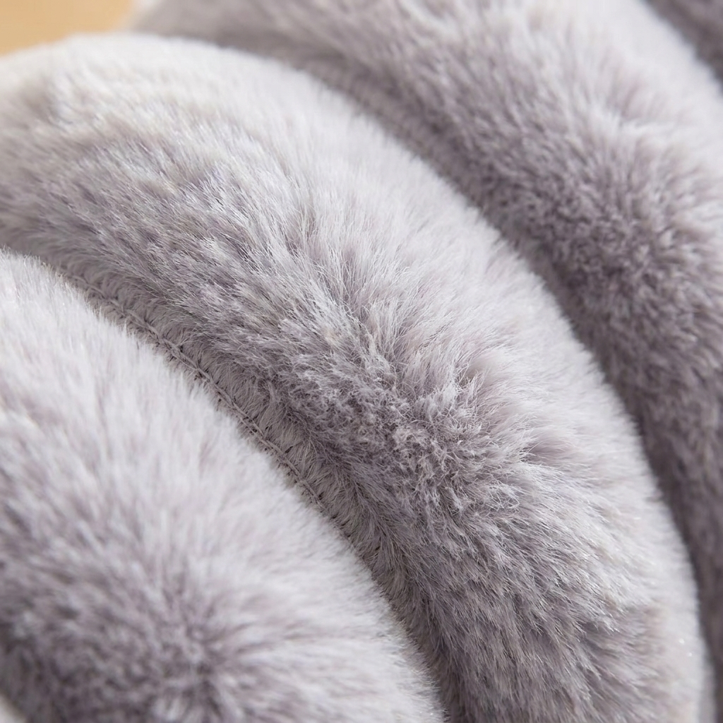 Soft Round Donut Pet Bed - Cozy Plush Dog Bed